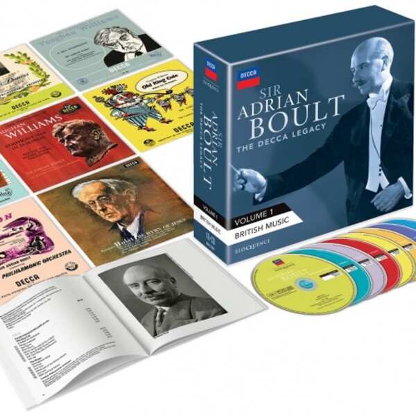 Sir Adrian Boult: The Decca Legacy Vol.1 - British Music | Australian Eloquence ELQ4842204