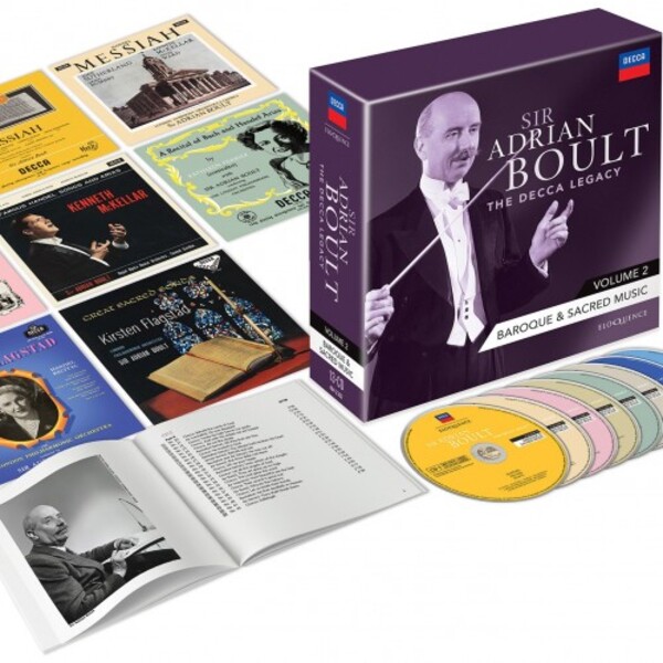 Sir Adrian Boult: The Decca Legacy Vol.2 - Baroque & Sacred Music | Australian Eloquence ELQ4842302