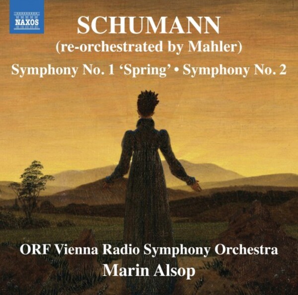 Schumann - Symphonies 1 & 2 (reorch. Mahler) | Naxos 8574429