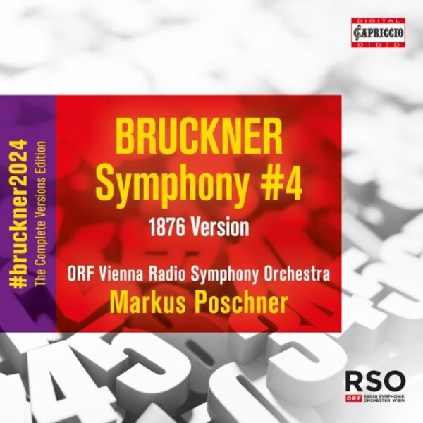 Bruckner - Symphony no.4 (1876 version) | Capriccio C8084