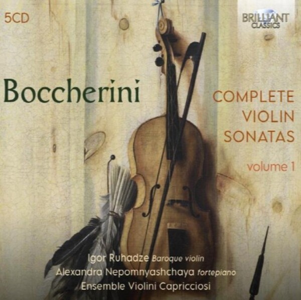 Boccherini - Complete Violin Sonatas Vol.1 | Brilliant Classics 96612