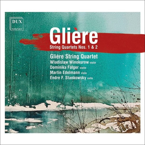 Gliere - String Quartets 1 & 2 | Dux DUX1706