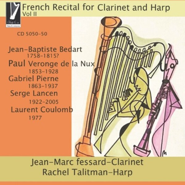 French Recital for Clarinet and Harp Vol.2 | Harp & Co CD505050