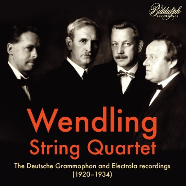 Wendling String Quartet: The DG and Electrola Recordings | Biddulph 850292