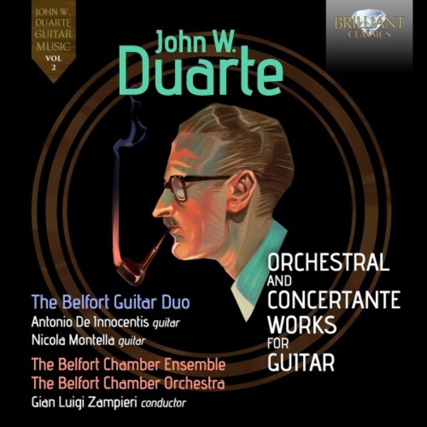 JW Duarte - Orchestral and Concertante Works for Guitar | Brilliant Classics 96510