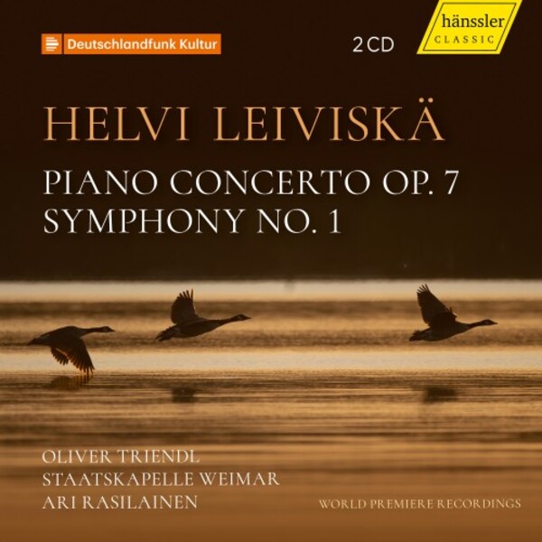 Leiviska - Piano Concerto, Symphony no.1 | Haenssler Classic HC23050