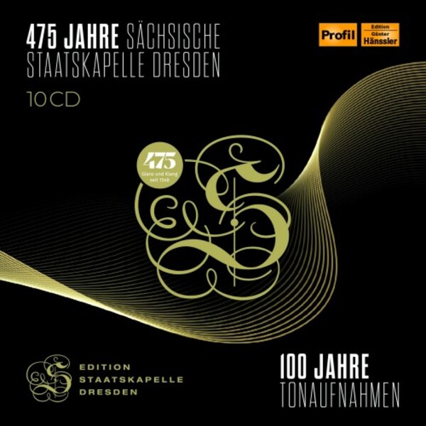 475 Years of Staatskapelle Dresden | Haenssler Profil PH23007