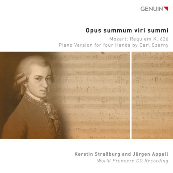Mozart - Opus summum viri summi: Requiem (arr. Czerny for piano duet) | Genuin GEN24869