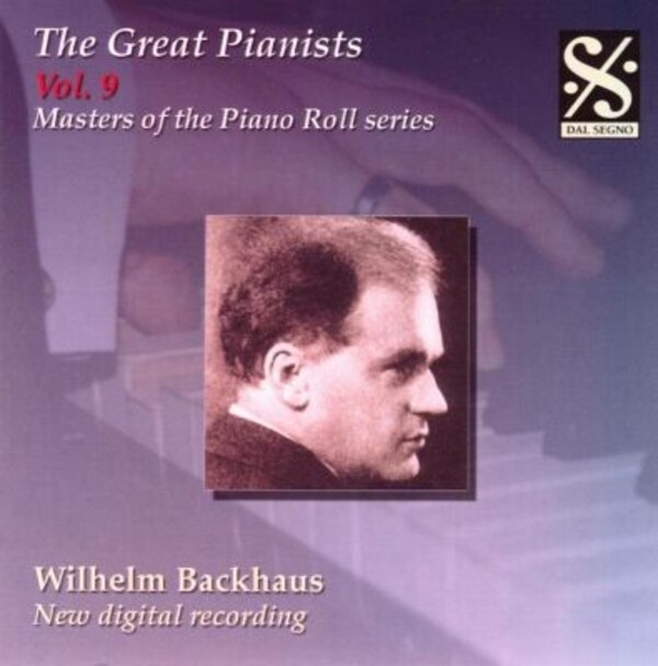 Piano Roll Masters: Great Pianists Vol.9 - Wilhelm Backhaus