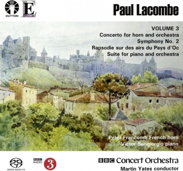 P Lacombe Vol.3 - Horn Concerto, Symphony no.2, Rapsodie, Suite