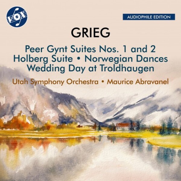 Grieg - Peer Gynt Suites, Holberg Suite, Norwegian Dances, etc.