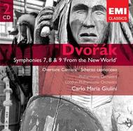 Dvorak - Symphonies 7-9, Carnival Concerto Overture, Scherzo capriccioso