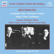 Beethoven - Archduke Trio, Kreutzer Sonata