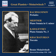 Moiseiwitsch - Piano Recordings vol.7 | Naxos - Historical 8110675