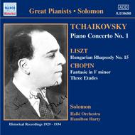 Tchaikovsky/Liszt/Chopin piano works - Solomon