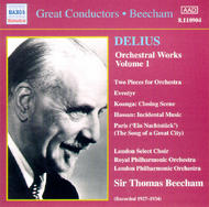 Delius - Orchestral Works vol.1