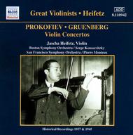 Prokofiev/Gruenberg - Violin Concertos