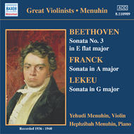 Beethoven/Frank/Lekeu - Violin Sonatas