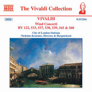 Vivaldi - Wind Concertos | Naxos 8553204
