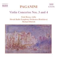 Paganini - Violin Concertos Nos.3 & 4