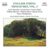 English String Miniatures vol. 3 | Naxos 8555069