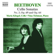 Beethoven - Cello Sonatas No. 3, Op. 69 and Op. 64 | Naxos 8555786