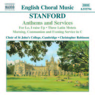 Stanford - Anthems & Services | Naxos - English Choral Music 8555794