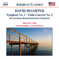 Diamond - Symphony No. 1, Violin Concerto No. 2, Enormous Room | Naxos - American Classics 8559157