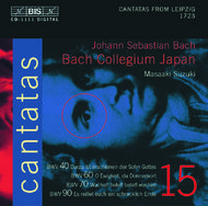 J. S Bach  Cantatas Volume 15 (BWV 40, 60, 70, 90)
