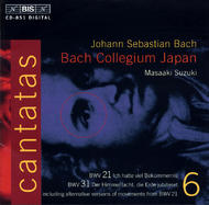 J. S. Bach  Cantatas, Volume 6 (BWV 21, 31)