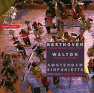 Beethoven - String Quartet no.16 / Walton - Serenade for Strings | Channel Classics CCSSA23005