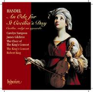 Handel - An Ode for St Cecilias Day | Hyperion CDA67463