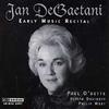 Jan DeGaetani: Early Music Recital