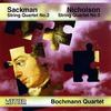 Sackman / Nicholson - String Quartets            