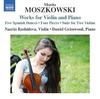 Moritz Moszkowski - Works for Violin and Piano