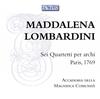 Maddalena Lombardini - Six String Quartets (Paris 1769)