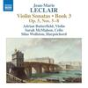 Leclair - Violin Sonatas Book 3: Op.5 nos. 5-8