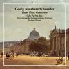 GA Schneider - 3 Flute Concertos