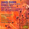 Barber - Knoxville (Summer of 1915), Symphony no.1, etc.
