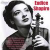 Eudice Shapiro plays Brahms Violin Sonatas & Other Works