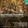 Ingegneri - Vol.5: Motets for the Liturgical Year