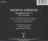 Gorecki - Symphony no.3 � Symphony of Sorrowful Songs� (USED) | Warner 7559792822