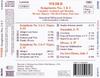 Weber - Symphonies nos.1 & 2 (USED) | Naxos 8550928