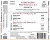 Saint-Saens - Piano Trios Nos.1 & 2 (USED) | Naxos 8550935