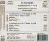 Schubert - Symphonies 3 & 6 (USED) | Naxos 8553094
