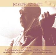 Joseph Szigeti plays Mendelssohn and Brahms violin concertos | Music & Arts MACD1197