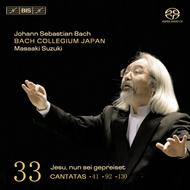 J S Bach - Cantatas volume 33 | BIS BISSACD1541