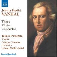 Johann Vanhal - Three Violin Concertos