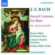 Bach - Sacred Cantatas for Bass | Naxos 8557616