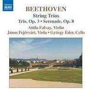 Beethoven - String Trio Op 3, Serenade for string trio Op 8 | Naxos 8557895